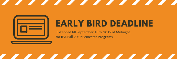 Early Bird Pricing Expires Friday September 13th